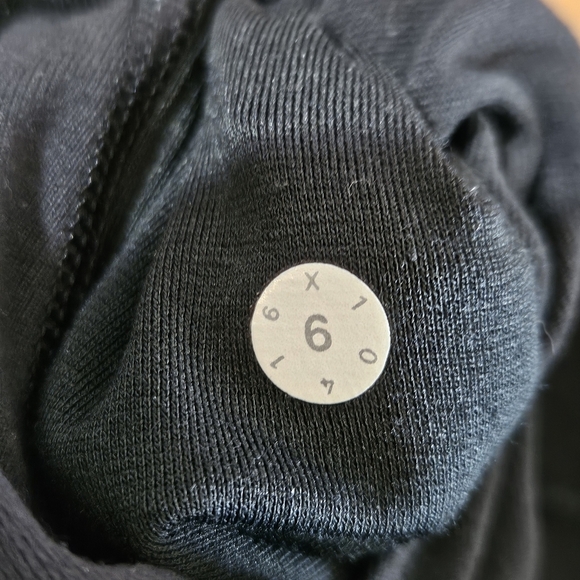 Lululemon Lab Night Tight Black Size 6 Leggings Mesh Yoga Dance Limited Edition - Picture 4 of 11